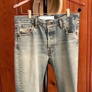 Diesel Denim jeans, made in Italy.